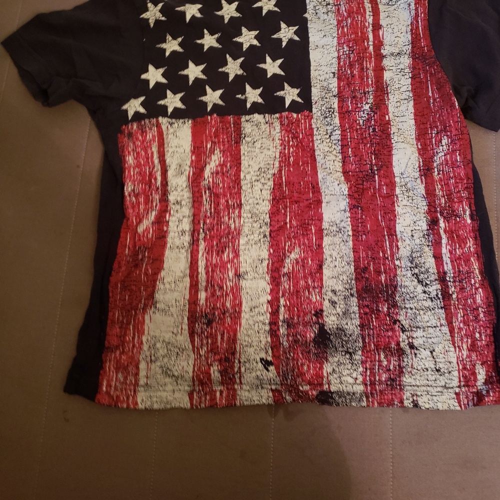 Children's place vintage american flag tee